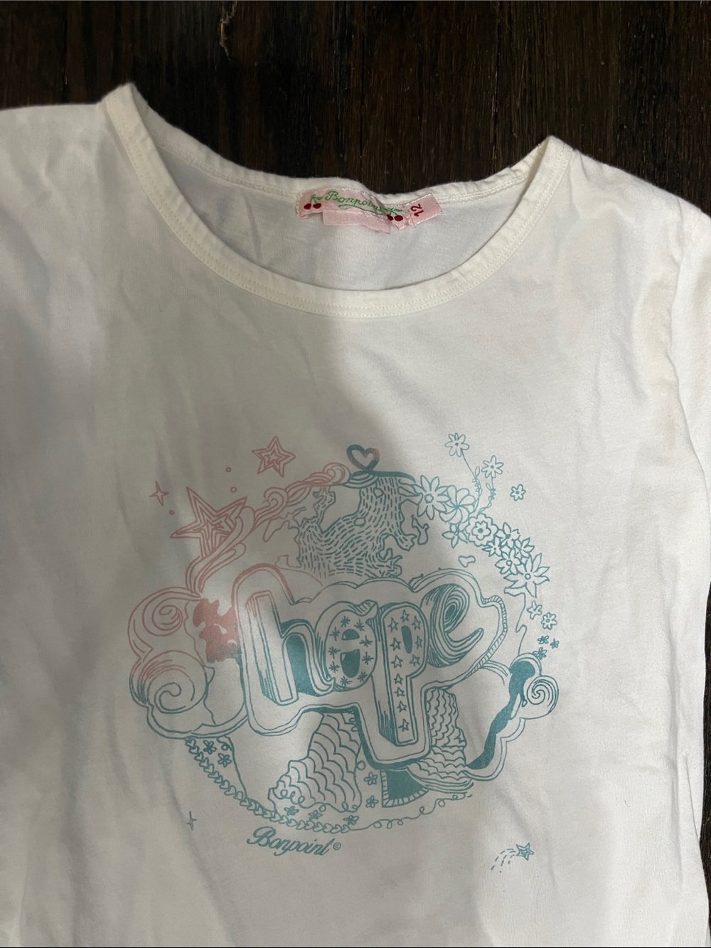 BONPOINT Bundle of 4 Girls Long Sleeve Graphic Tops - Red, Navy & White - Picture 4 of 6